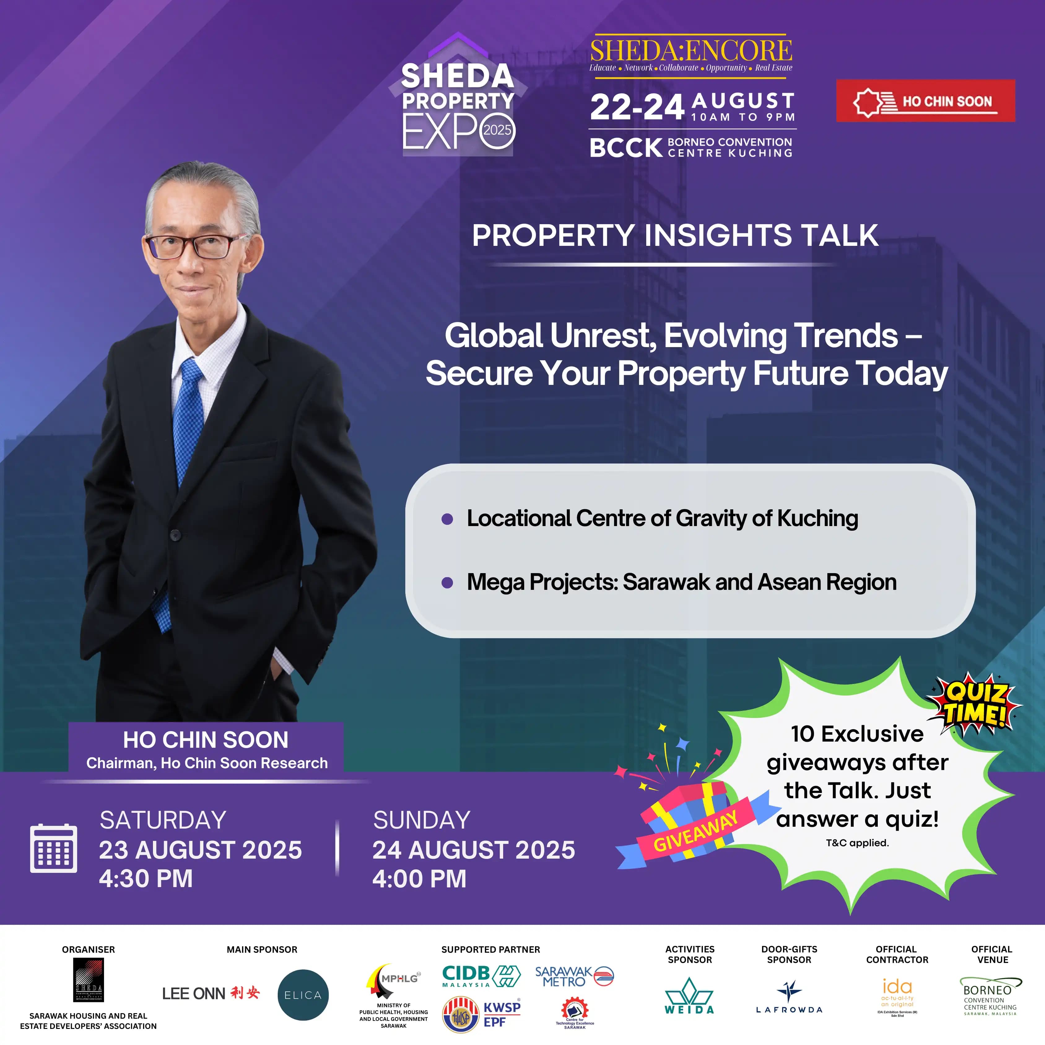 Talk by Mr. Ho Chin Soon