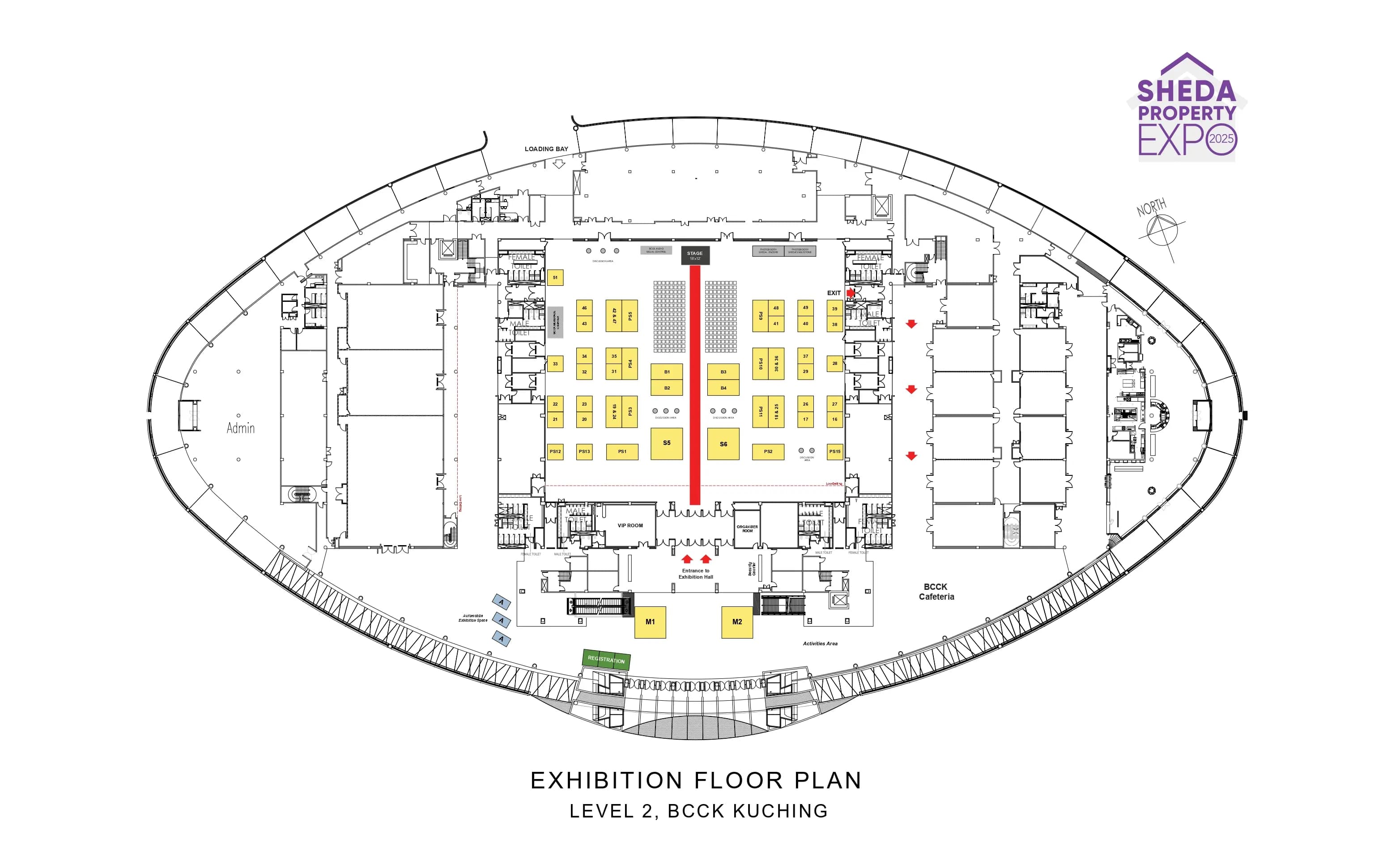 Sheda Property Expo 2025 Layout