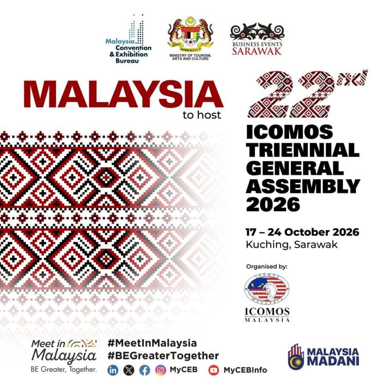 22nd International Council on Monuments and Sites (ICOMOS) General Assembly and Scientific Symposium 2026 (ICOMOS GA 2026)