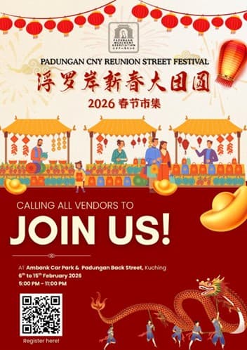 2026 CNY Padungan Street Festival 