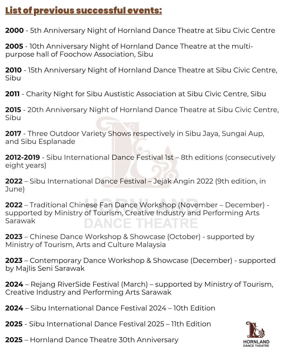 Event detail