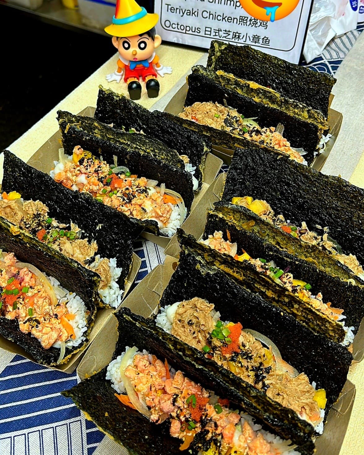 Chi kou sushi taco