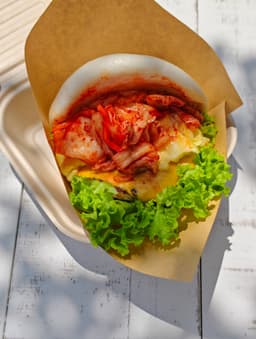 Korea kimchi pork Baoger
