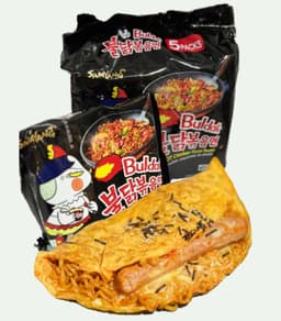 Ramyun Omelette 